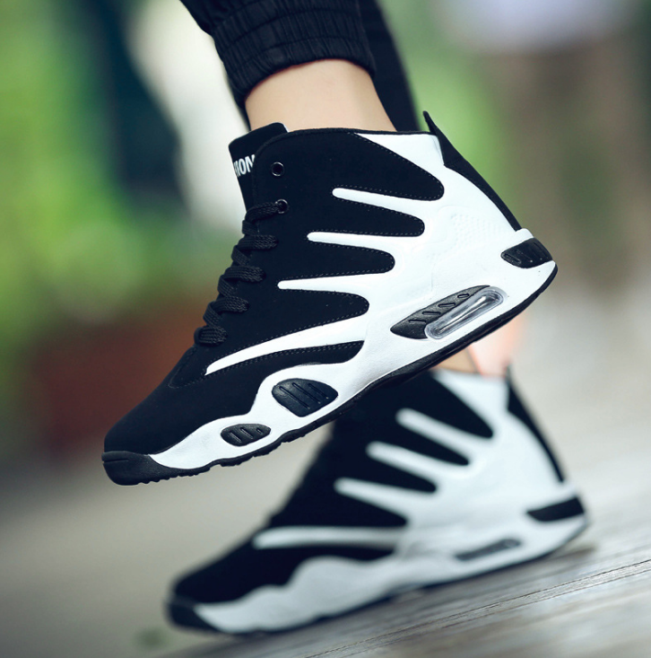 Men Air Cushion Basketball Shoes Wear-resistant Sneakers for men basket hommel Basketball Boots sneakers men