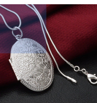 I Love You To The Moon and Back Heart-shape Pendant Necklace