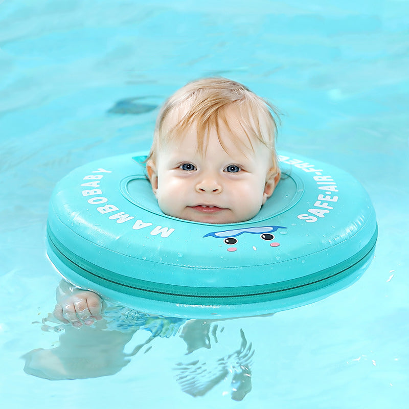 Baby swimming ring neck ring kids swimming tool protector for newborn and toddler