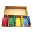 Color corresponding to building block teaching aid