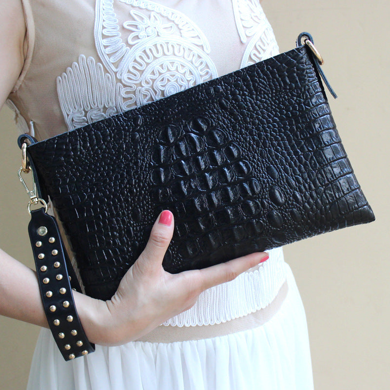 hand bag Clutch Bag Lady   new leather fashion handbag shoulder bag