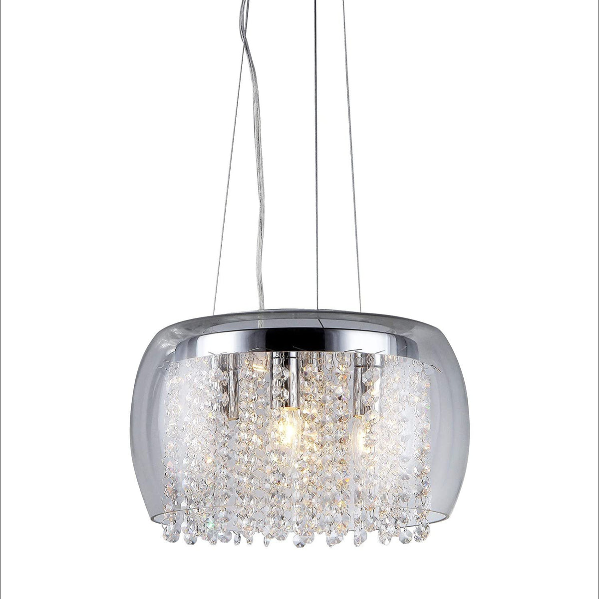 Nereids Chrome Chandelier light