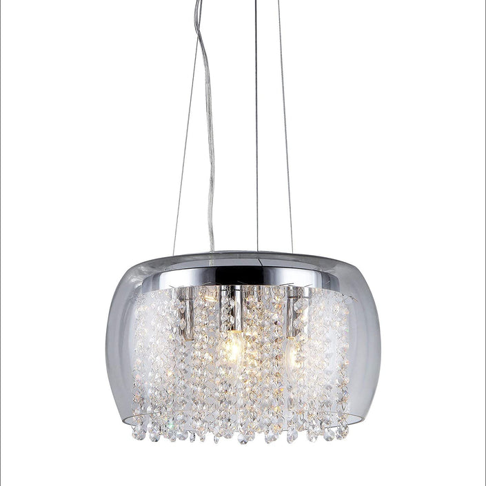 Nereids Chrome Chandelier light