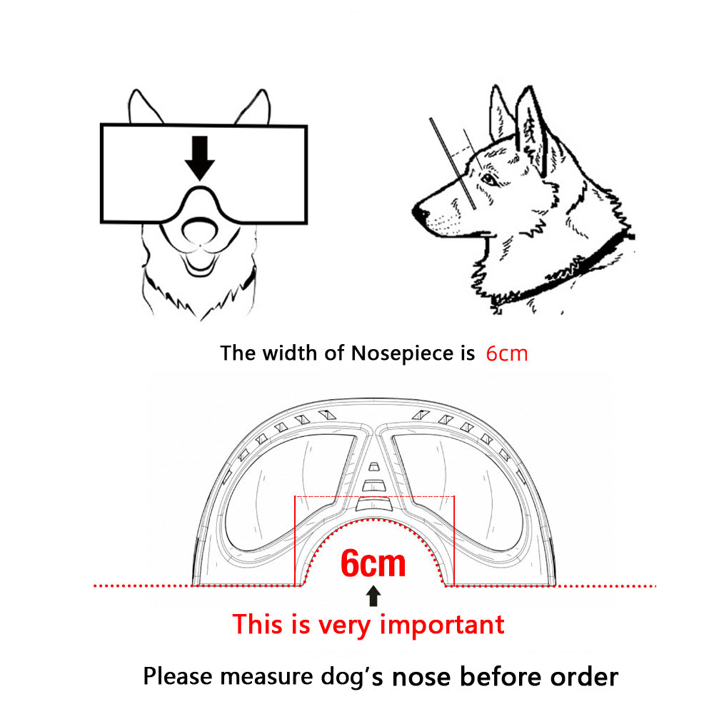 Dog Glasses Waterproof Snow-Proof  Sunglasses