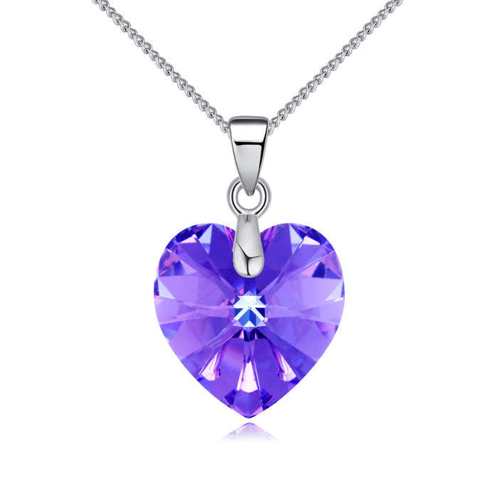 Austrian gold-plated crystal necklace