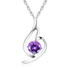 925 Sterling Silver Pendant Chain soft ladies fashion accessories pendant diamond silver jewelry Korean Korean Fashion Necklace