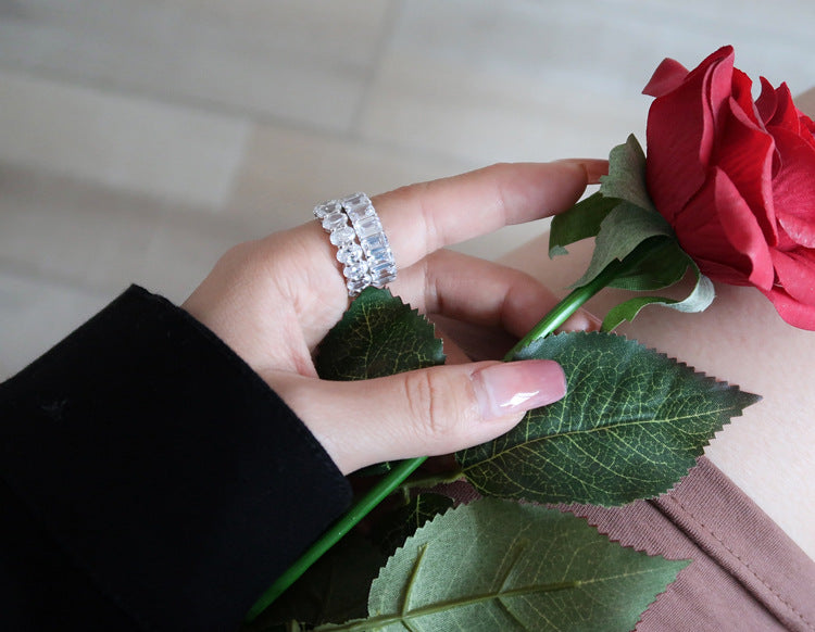 Index Finger Diamond Ring