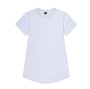 Men's t-shirt new men's round neck youth solid color men's advertising shirt