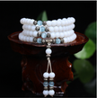 Natural crystal multi-layer bracelet