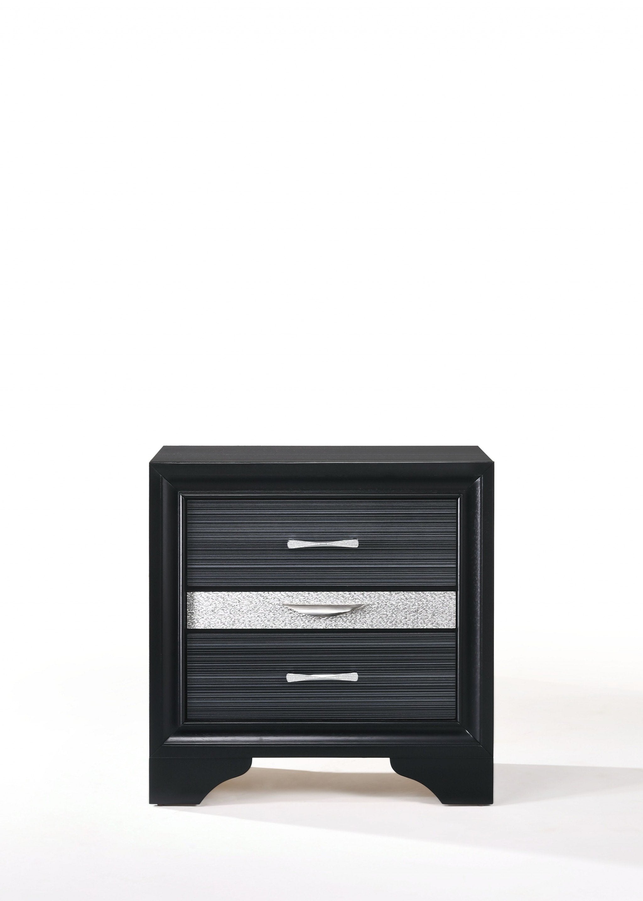 Black and Bling Nightstand