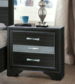 Black and Bling Nightstand