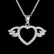 Angel love pendant women