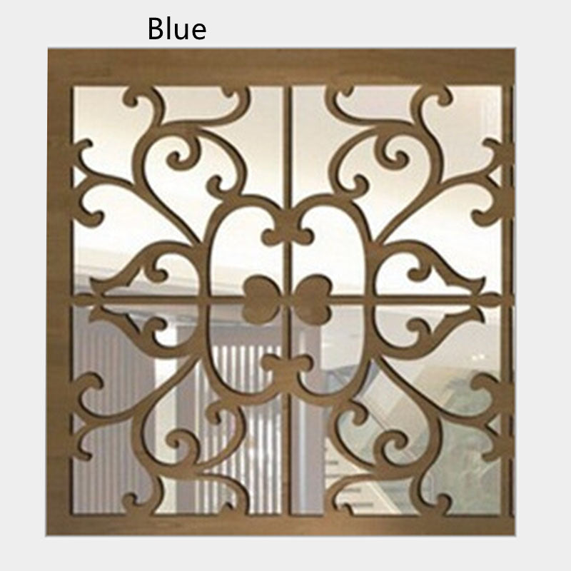 Acrylic Mirror Wall Stickers Wedding Room Bedside Makeup Mirror