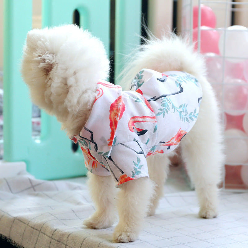 Dog than the bear pomei thin summer cute shirt