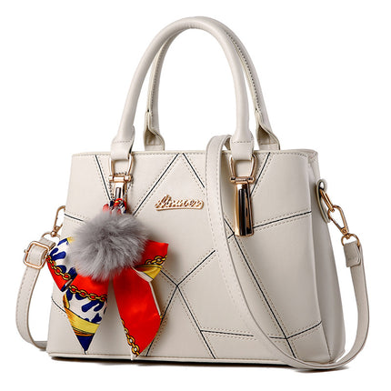 Ladies bag Alpscommerce new women's bag simple fashion handbag trend single shoulder Messenger bag