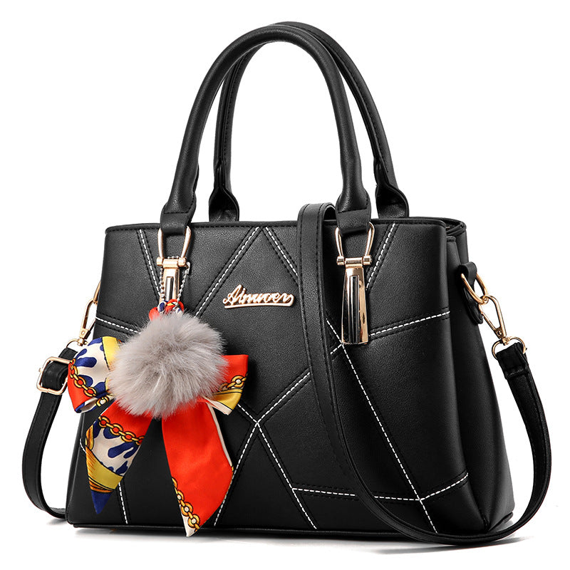Ladies bag Alpscommerce new women's bag simple fashion handbag trend single shoulder Messenger bag