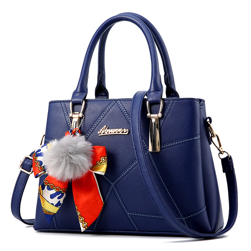 Ladies bag Alpscommerce new women's bag simple fashion handbag trend single shoulder Messenger bag