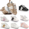 Baby Boy Girl Moccasins Shoes Infant PU Leather Non-slip Soft Newborn Sneakers