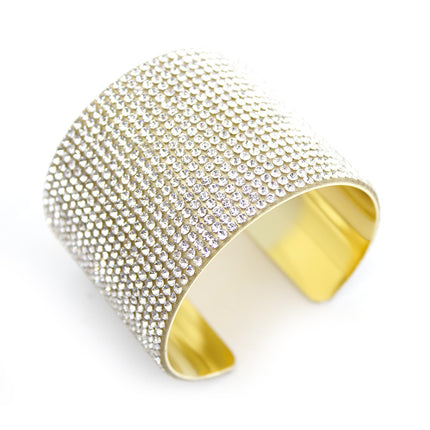 Bright Sparkling Diamond Bridal Bracelet Fashion Simple Female Crystal Jewelry