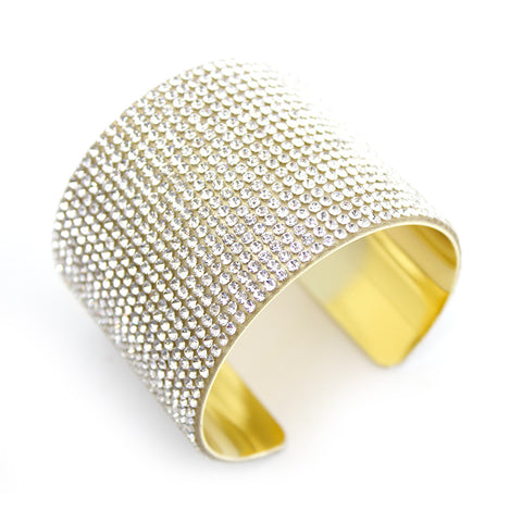 Bright Sparkling Diamond Bridal Bracelet Fashion Simple Female Crystal Jewelry