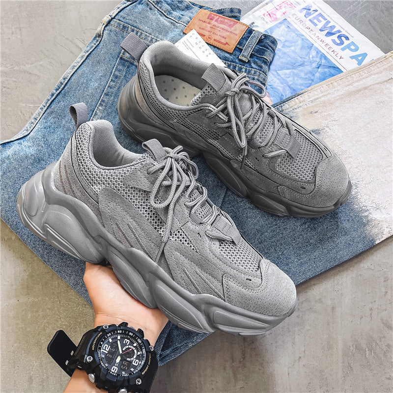 Breathable All-match Old Shoes Deep Mouth Mesh Increased