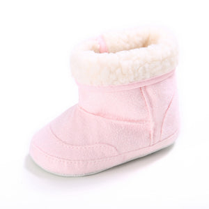 Newborn  Toddler Soft Rubber Soled Anti-slip Boots Booties