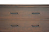 Brown Black Wood Metal Bedroom Chest