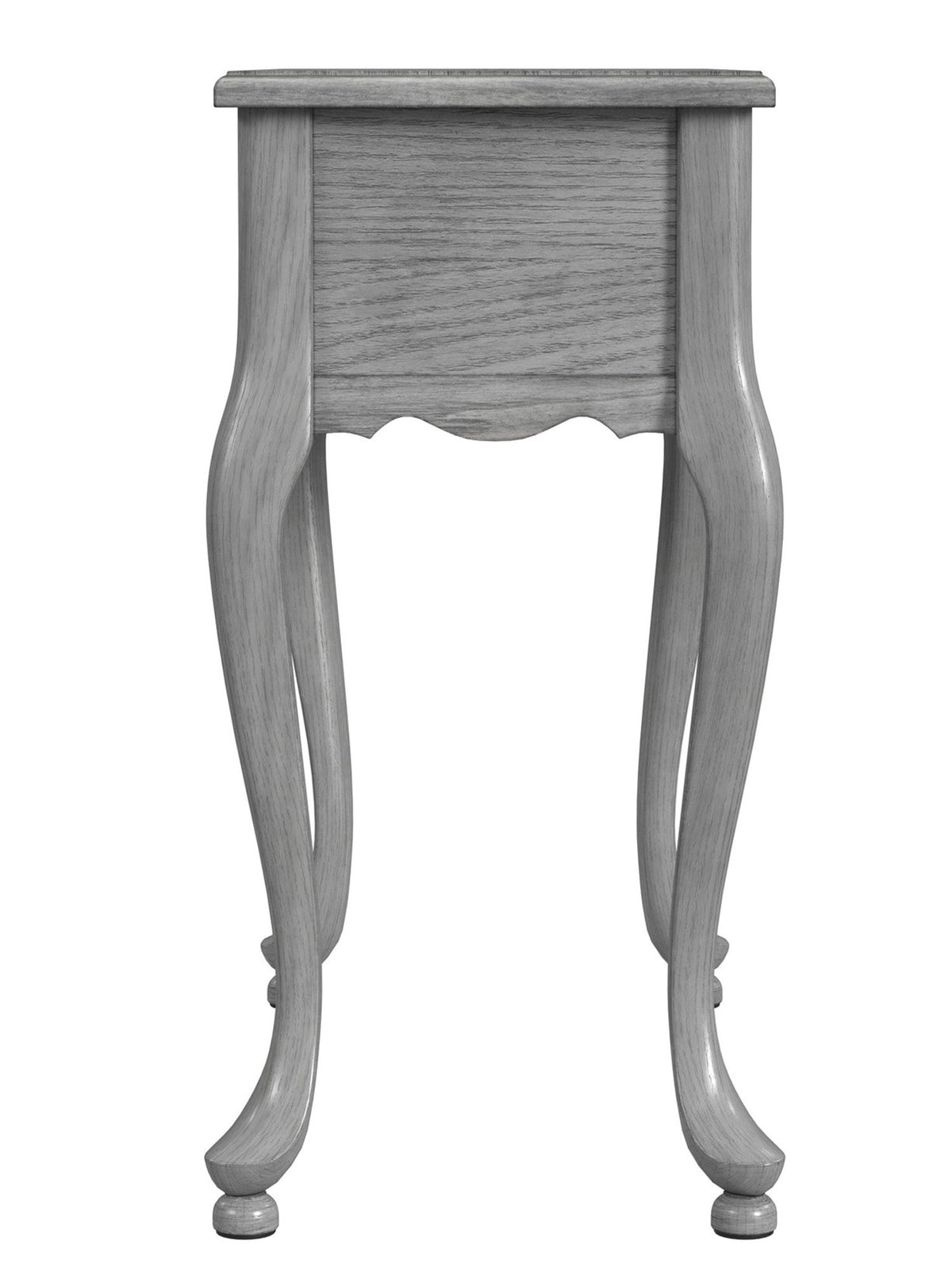 Croydon One Drawer with Pullout Side Table - Gray