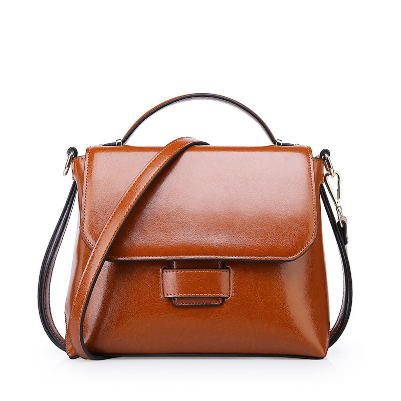 Fashion Genuine Leather Bags Women Real Leather Handbag Shoulder Bags Elegant Women Crossbody Messenger Bag’s