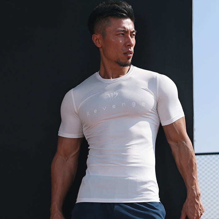 Fitness clothes male sports t-shirt Alpscommerce tops