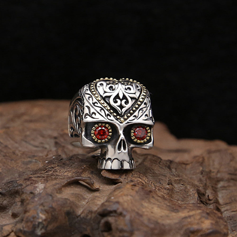 Retro Skull Men Domineering Fashion Ring