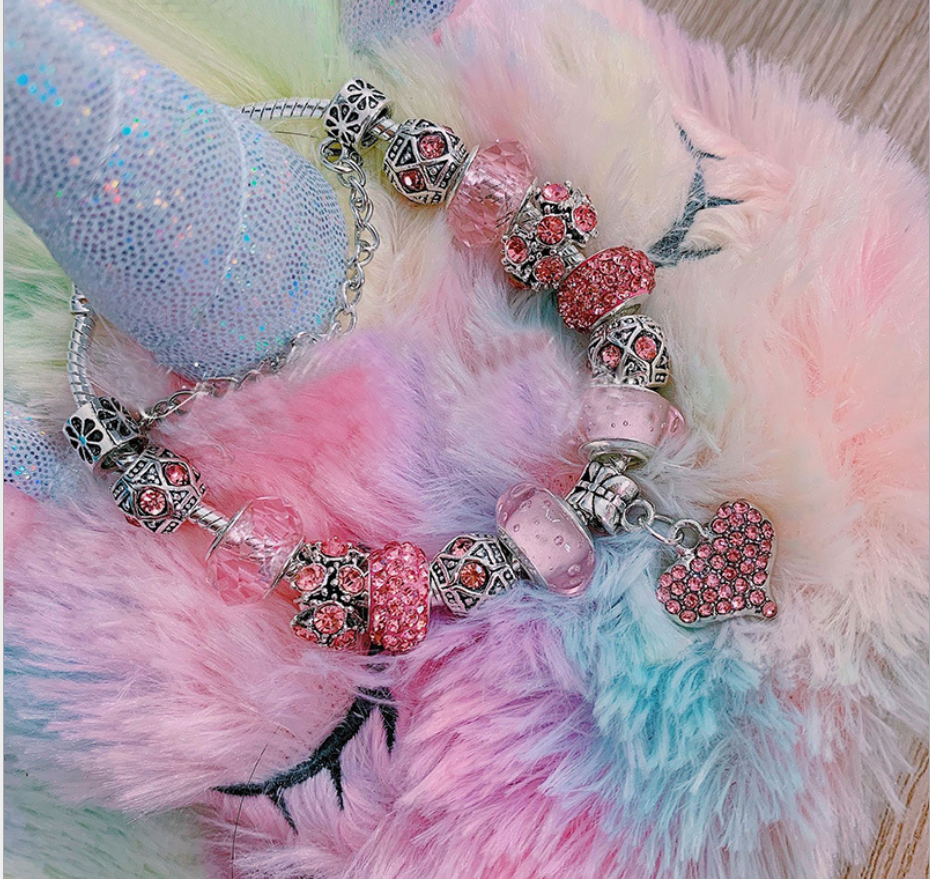 DIY crystal ladies bracelet