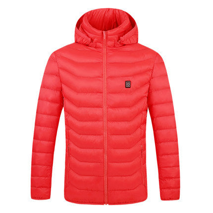Middle-aged smart heating cotton clothes