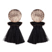 Boa ethnic tassel earrings