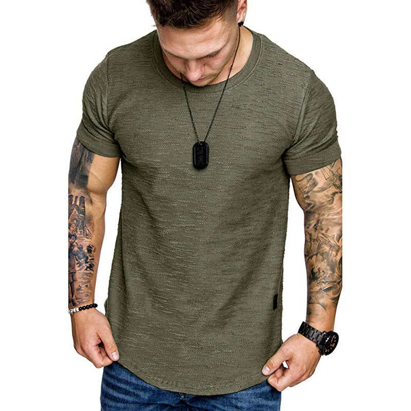 Alpscommerce short-sleeved round neck bottoming T-shirt men's shirt