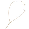Personalized Simple Metal Ring Short Necklace Female Clavicle Chain