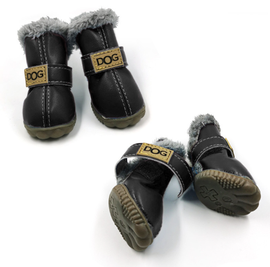 Dog Thick Snow Boots Keep Warm Teddy Autumn   Shoes