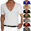Men's Short Sleeved V-neck