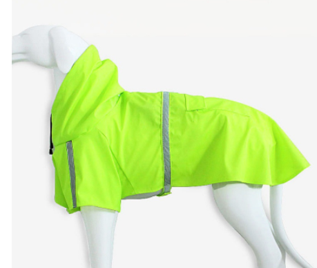 Dog reflective raincoat large dog raincoat