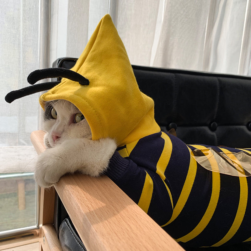 Alpscommerce Pet Costume Jacket Bee Pet Puppy Coat