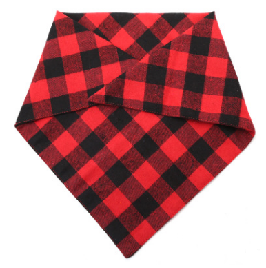 Pet saliva towel double dog triangle towel dog scarf pet jewelry