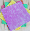 Pearlescent Paper Origami Paper Cut 15 cm Glitter Origami