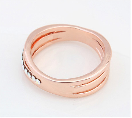 Austrian Crystal Rings - Meet and Hate Late High-end Crystal Jewelry Korea Korean Jewelry Manufacturers Wholesale
