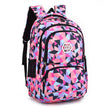 Han edition college, wind girls' double shoulder schoolbag schoolchildren 3-4-6 grade child nurse ridges 8-12 years old