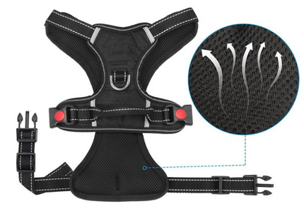 Explosion-proof Medium And Large Dog Pet Chest And Back Traction