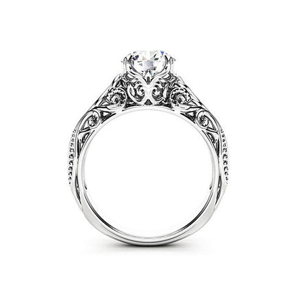Zircon jewelry ladies wedding ring