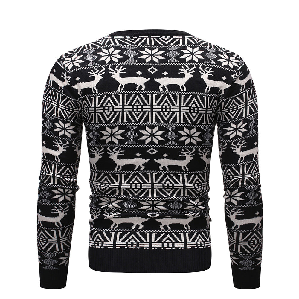 Printed Camouflage Casual Sweater Loose Top