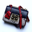 Leather chain bag
