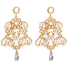 Alloy carved Earrings