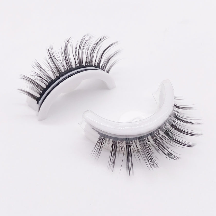 Reusable 3D silk Mink Lashes Natural False Eyelashes